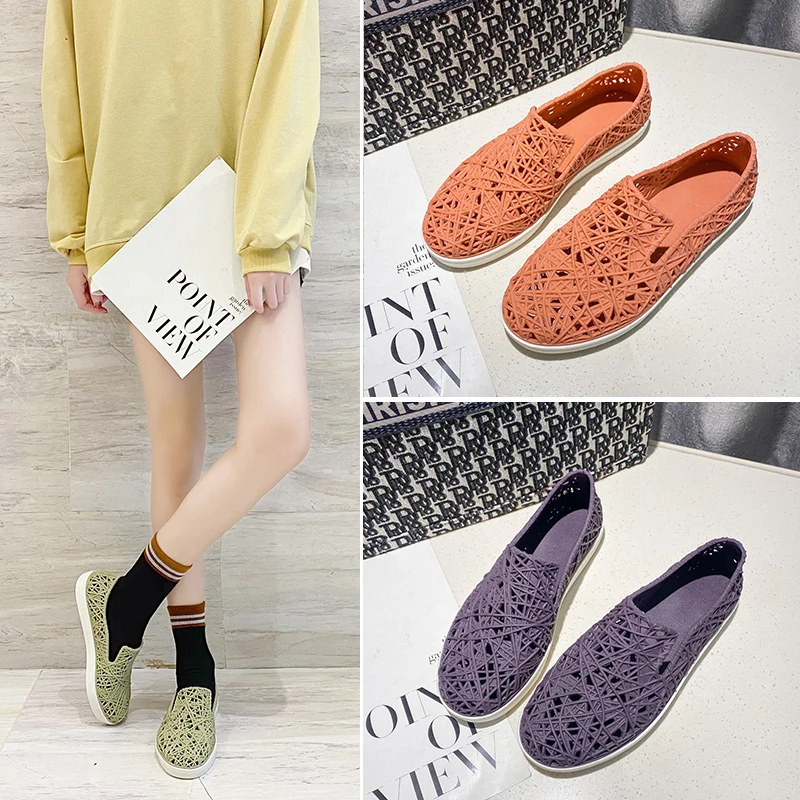 

Women Shose Summer Breathable Beach Sandals Lolita Shoe Light Outdoor Walking Shoes Designer Shoes Ladies Loafers Tenis De Mujer