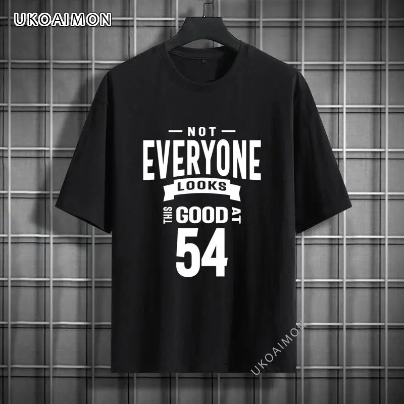 

New Coming 54 Year Old - 54Th Birthday Funny Gift Simple Style Casual Tees Men's Customized T Shirt Funny Adult T-Shirt