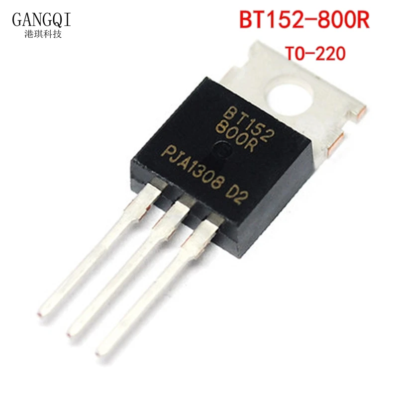 10 шт./лот BT152-800R BT152 TO-220 односторонний Тиристор 800 в/20 a new | Электронные компоненты и