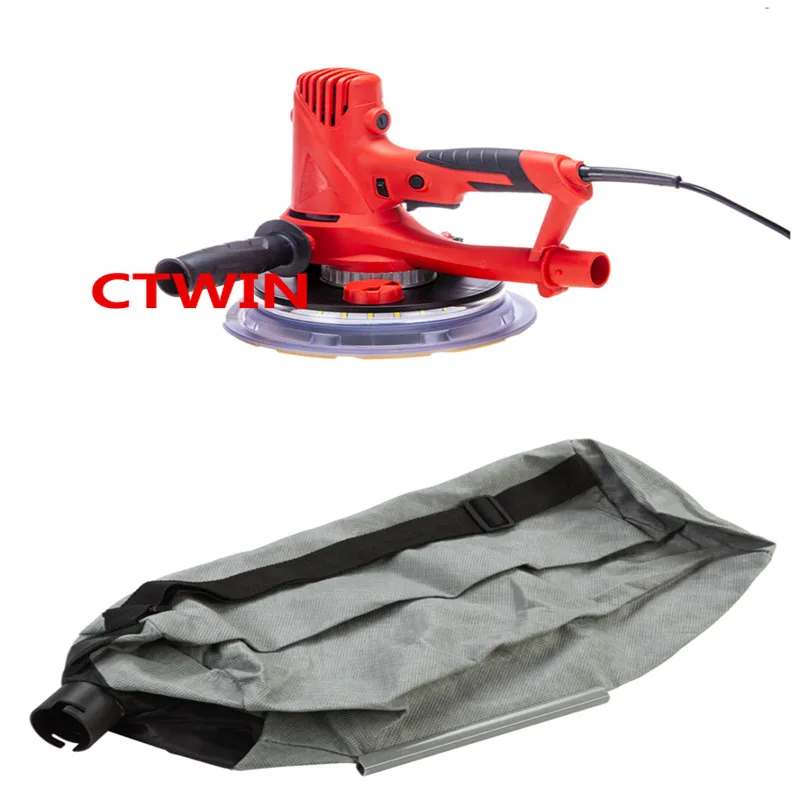 

LED 180MM Drywall Short-HandleSander Skin Wall Polisher Grinding Anti-dust and Ergonomic design with soft handle Extendable tool