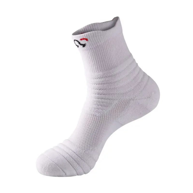 Мужские баскетбольные носки короткие средней длины толстые махровые низкие