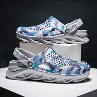 light mens slippers 2021 summer chef shoes for men outdoor wading sandals soft beach antiskid sports mens slippers platform