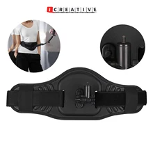 ICREATIVE 1/4 Selfie Stick Photography Bracket Waist Fixed Mount Back Bar For Insta 360 ONE X X2 Sport Camera Phone Accessories