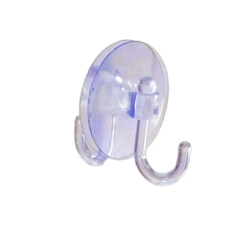 

5Pcs/Pack 4 cm Transprent Rubber Suction Cup Hook Removable Bathroom Kitchen Wall Hanger Car Sunshade Hooks Accessory Tool