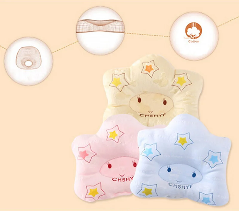 Симпатичные Детские подушки для коррекции формы подушка с пенным наполнителем