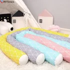 Длинная Подушка для детской кровати, забор для детской кровати, подушки для предотвращения столкновений, мягкий бампер для кроватки, детский бампер для новорожденных, колыбель, бамперы