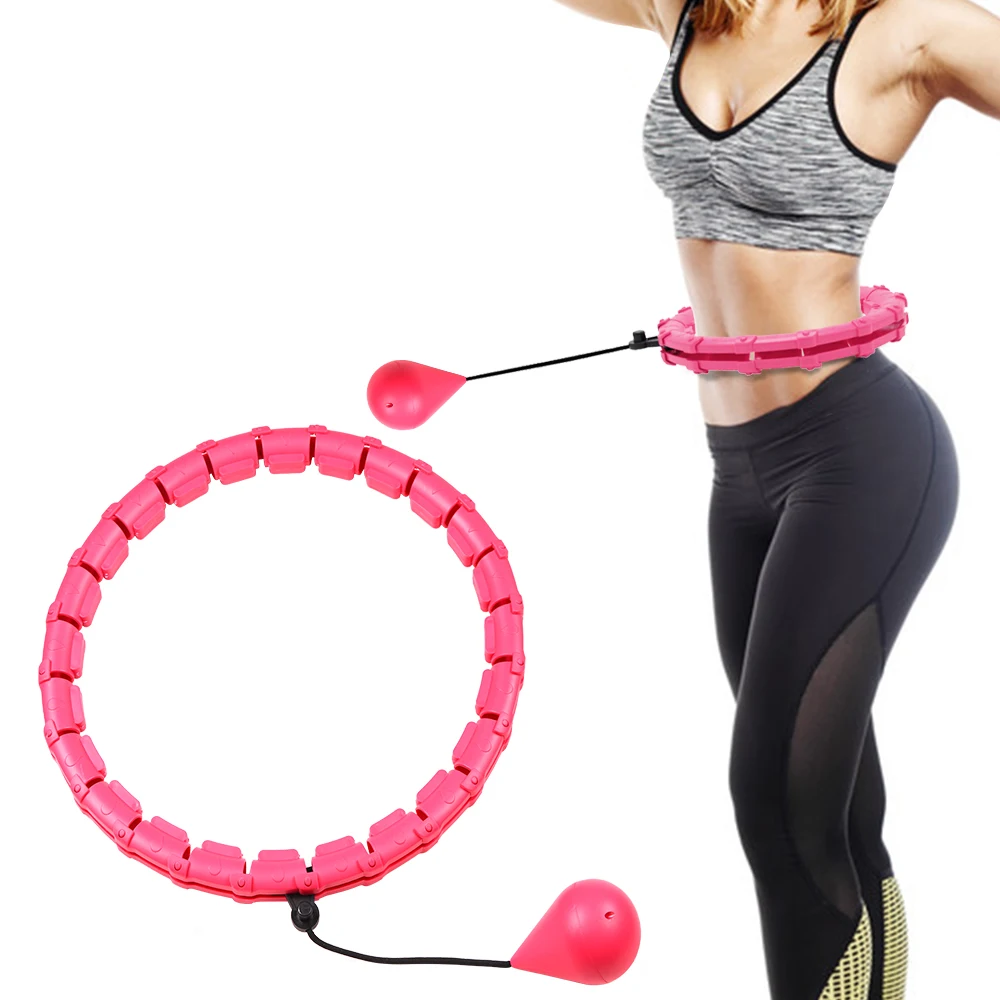 

Умное регулируемое кольцо с автоматическим вращением, обруч для тренировок по животу, съемное фитнес оборудование для похудения, тонкой та...