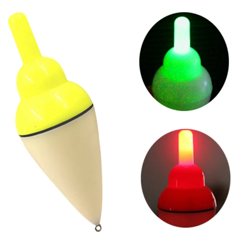 Led Electronic Fishing Float Seawater Sea Rock Plastic Squid Induction Drift Buoy Tackle Access | Спорт и развлечения
