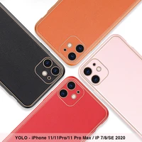 suitable for iphone11 mobile phone case promax apple se2 plating light luxury wind back shell