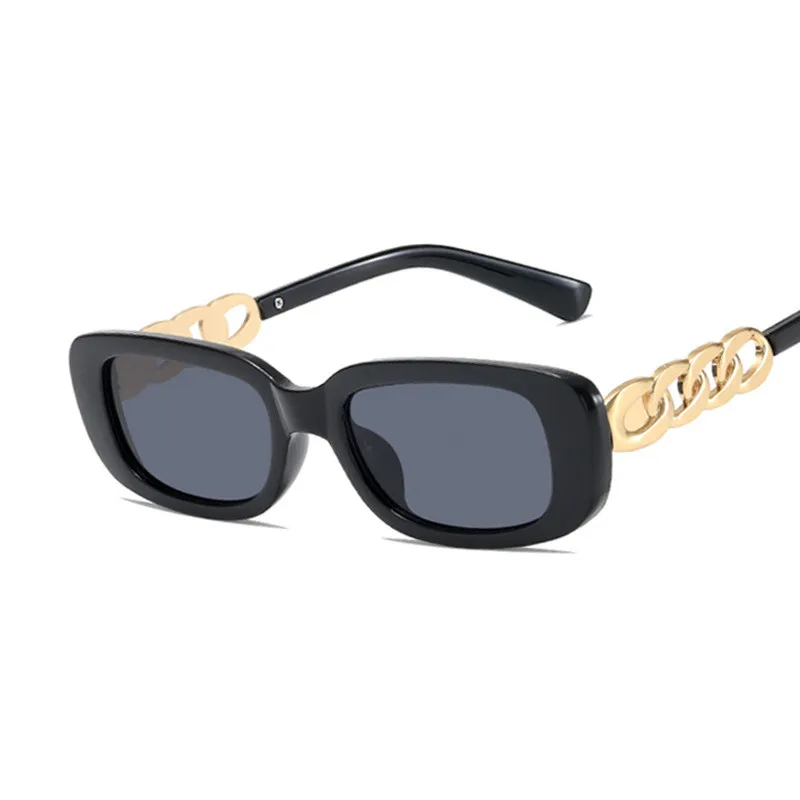 

Fashion New Small Frame Sunglasses Personalized Metal Leg Net Red Sunglasses European and American Fashion Sunglasses