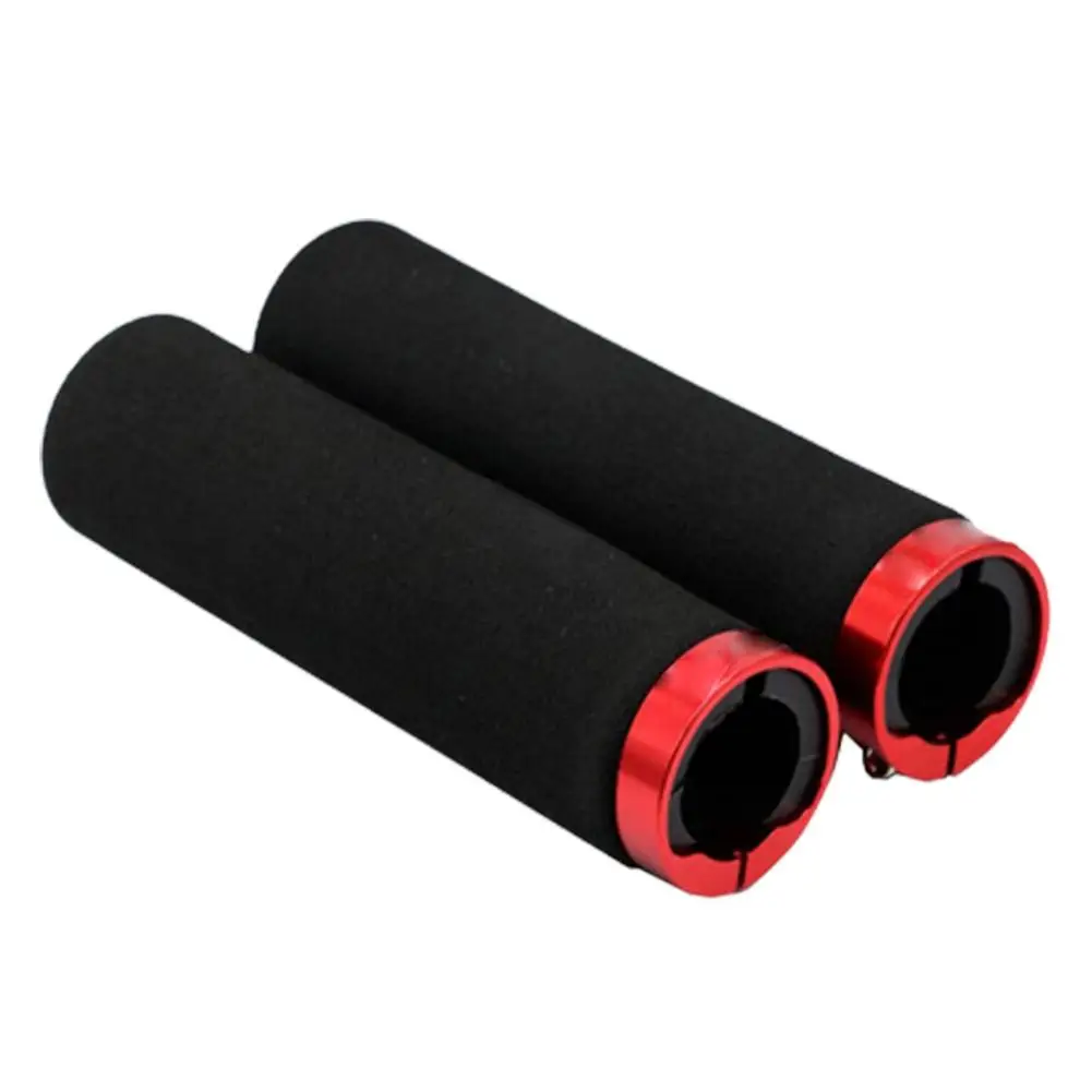 

Bicycle Handle Grip Covers Single Lock Non-Slip Single Lock Foam Sponge Handlebar Covers Cycling Accessories For Mountain Bike