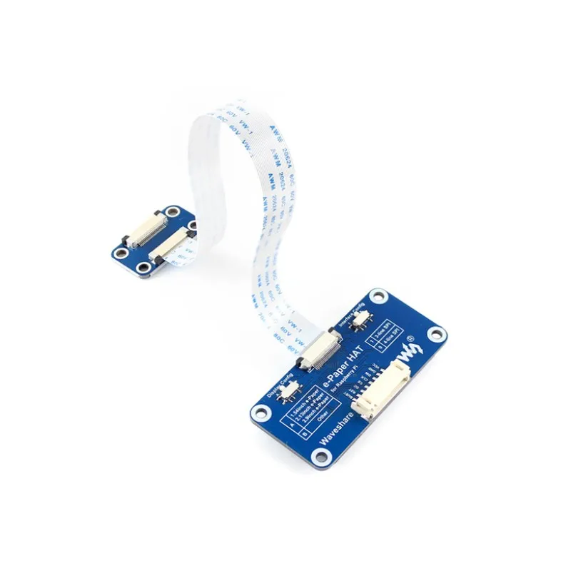 800x480 7 5 дюймовый E Ink HAT paper Display поддерживает Raspberry Pi STM32 двухцветный сверхнизкое