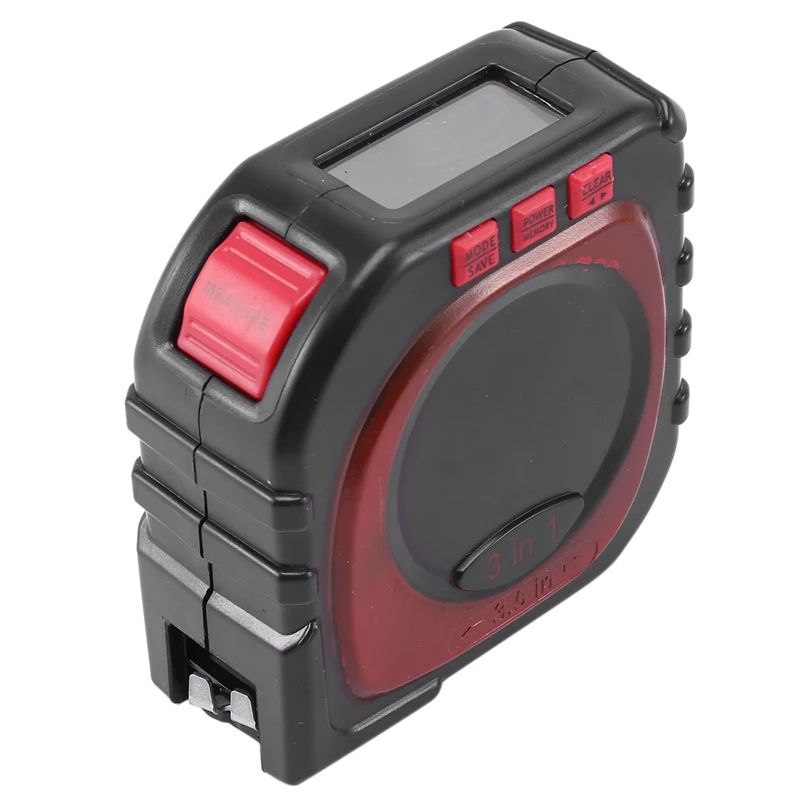 Измерительная линейка 3-в-1 измерительная рулетка Три в одном со светодиодным