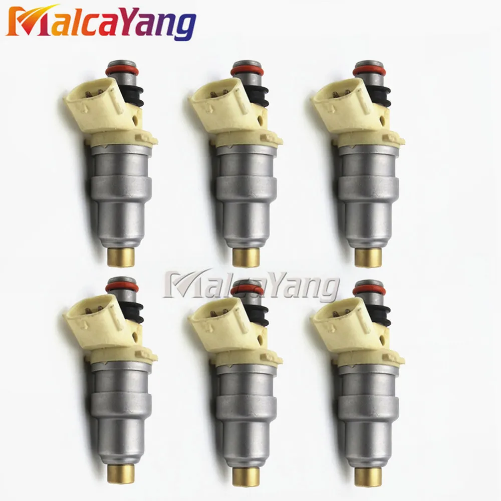 

6PCS/Set High Performance Fuel Injectors 23250-70110 23209-70110 For TOYOTA CROWN 1995-2001 JZS155 GS151 1GFE