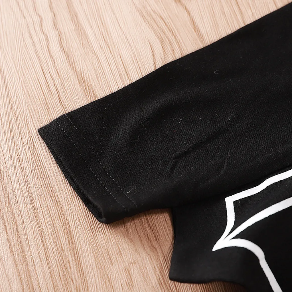 Карнавальный костюм для новорожденных мальчиков и девочек на Хэллоуин с принтом