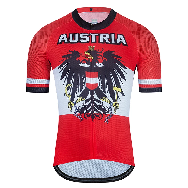 

2021 Enduro Mtb Cycling Jerseys Austria Quick Dry Full Zipper Men's Cycling Shirt Maillot Ciclismo Hombre Verano Bicycle Clothin