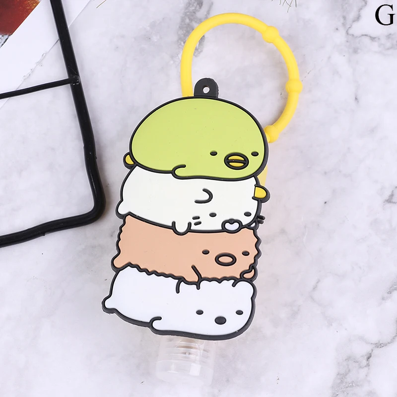 

Portable Cartoon Silicone Bath Shower Hand Sanitizer Bottle Holder
