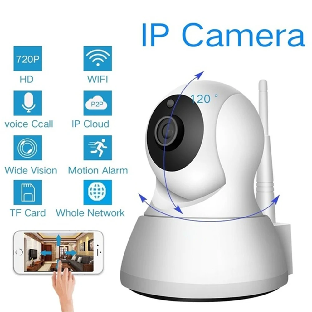 HD 1080P Wifi IP камера Умный дом безопасности двухсторонняя аудио Беспроводная