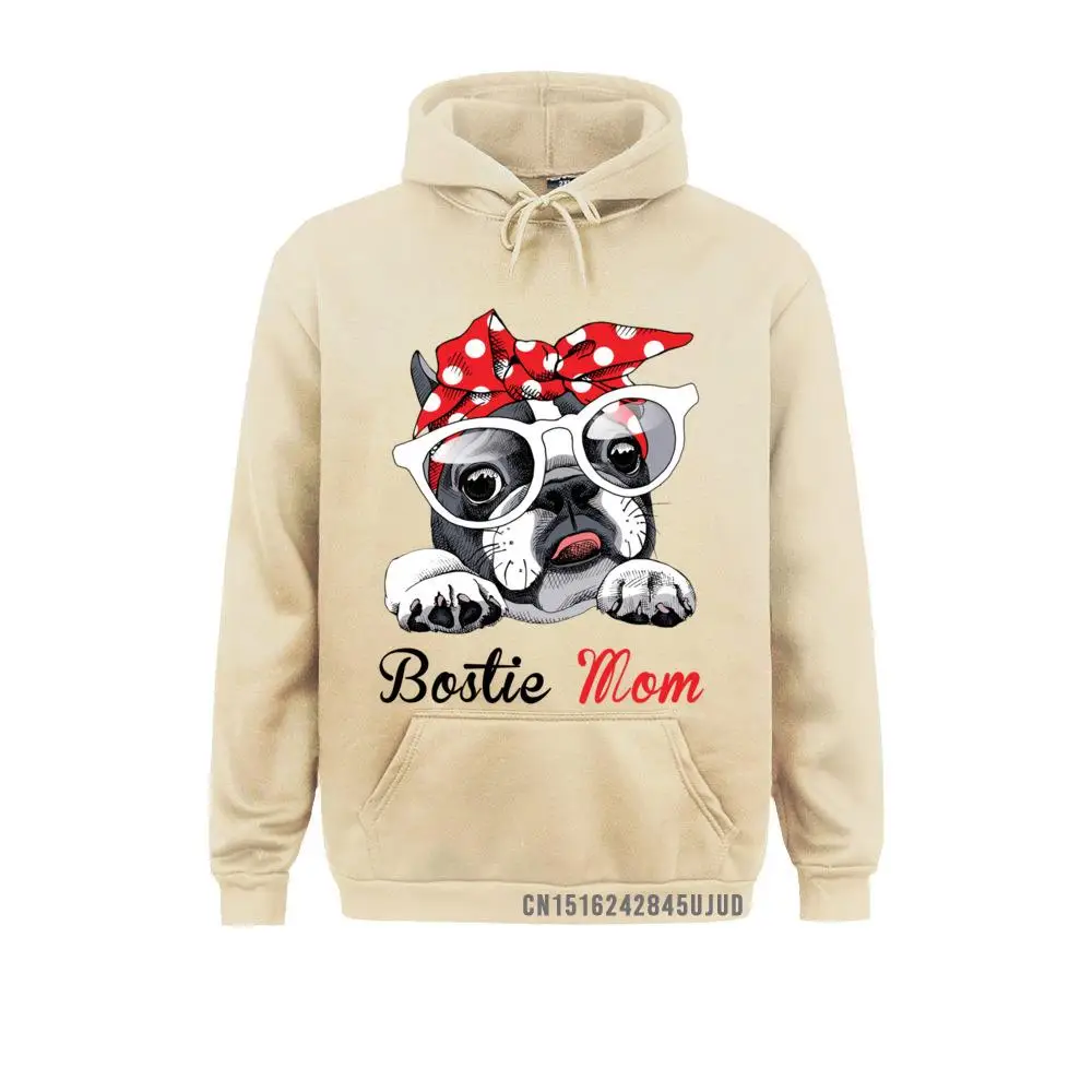 Забавные женские толстовки с капюшоном для бостонских собак