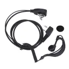 2 Pin PTT MIC гарнитура скрытый акустический трубчатый наушник для Kenwood TYT Baofeng UV-5R аксессуары для радио