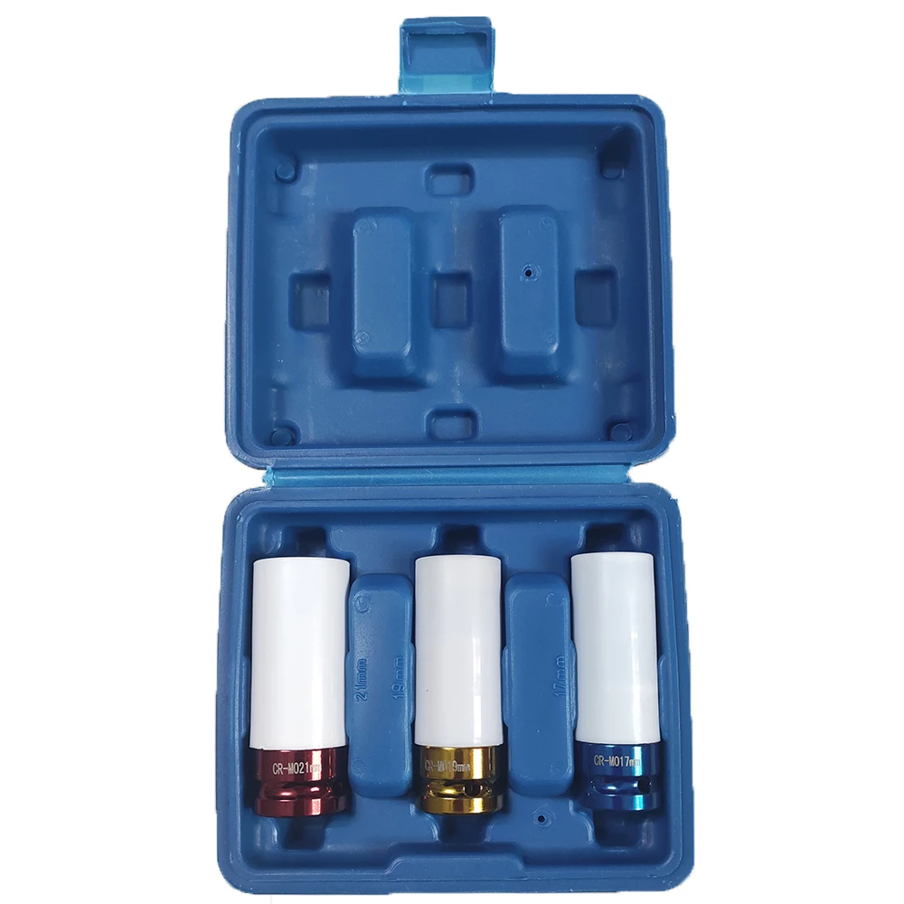 3 шт. защитные ударные гайки для шин 1/2 дюйма 17/19/21 мм | Автомобили и мотоциклы