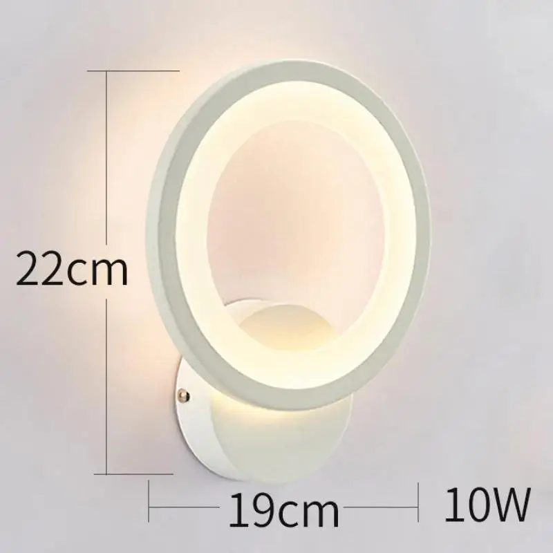 Современный светодиодный настенный светильник акриловый бра Ac90 260v Спальня