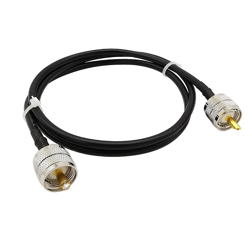 RF RG58 UHF штекер к цифровой коаксиальный Джампер кабель HAM & CB радио антенный