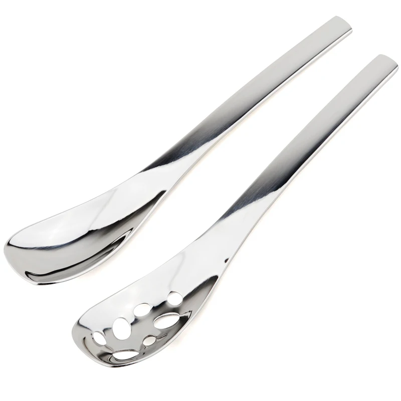 2 шт. ложка из нержавеющей стали набор мини суп десерт столовая металлическая с