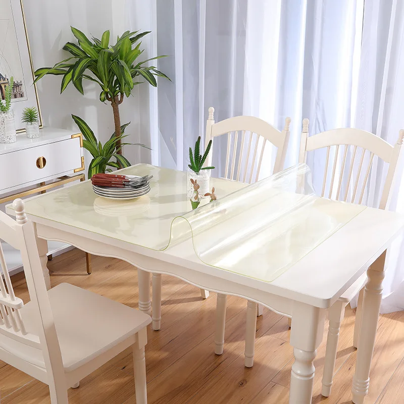 Горячее предложение Новые Нескользящие ПВХ коврики для стола Manteles Para Mesa Rectangulares En Tela покрытие для рабочего стола Рождественская скатерть толщина 1,5