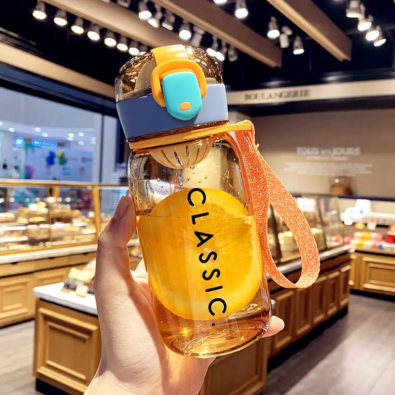 

400/500 ML Water Bottles 13.5/17 Oz Space Cup Sports Bottle Portable Water Cup Men's and Women's Compact Mini with Filter Mesh