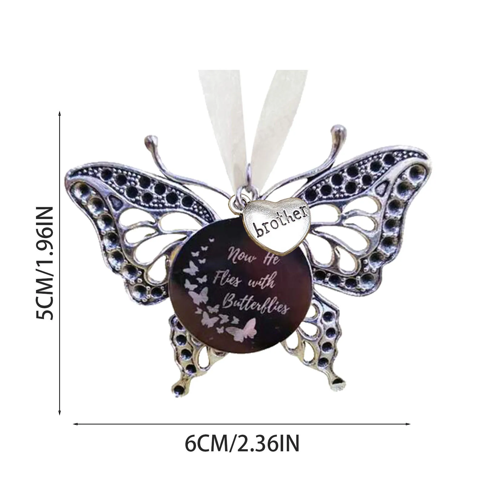 Подвесные Украшения для новогодней елки Xmass украшения с бабочками | Дом и сад