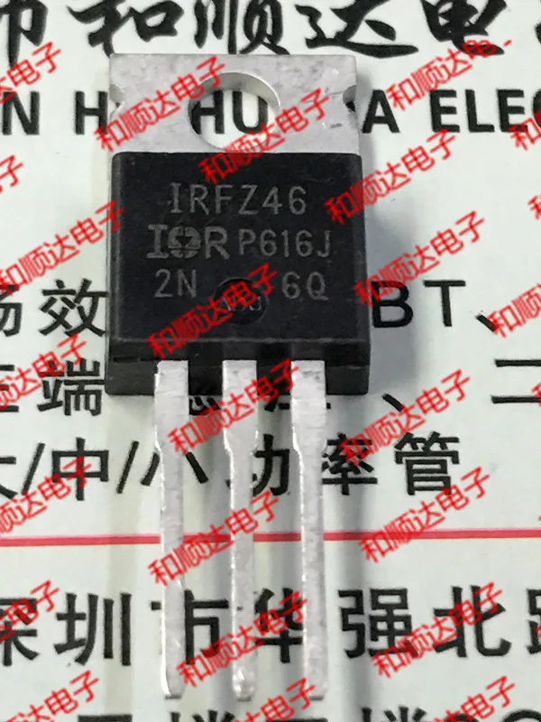 

10 шт./лот IRFZ46 new spot TO-220 50V 50A