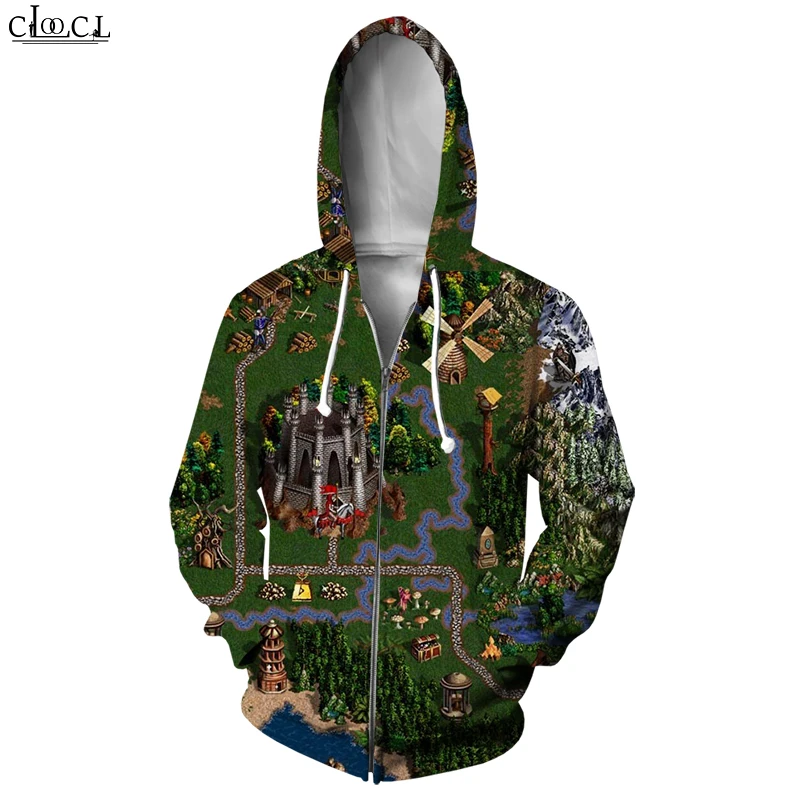Толстовка с капюшоном на молнии для мужчин и женщин модное пальто 3D принтом