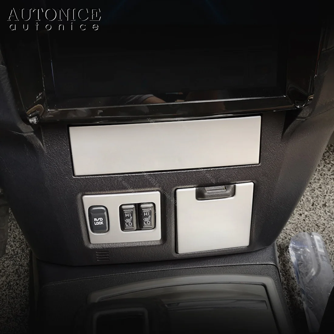 3 шт. стальная нагревательная кнопка для сиденья Mitsubishi Pajero V93/V97 2009 2010 2011 2012 2013 2014 2015