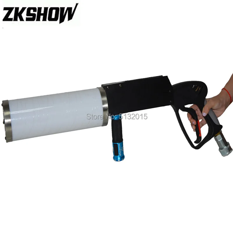 2 шт./лот ручной светодиодный СО2 пистолет шутер портативный RGB DJ диско вечерние