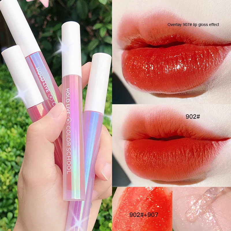 Глазурь для губ HOLD LIVE бархатный матовый блеск воздушная губная помада держится 24