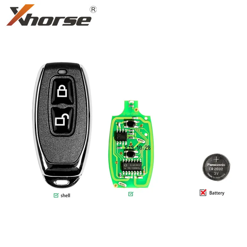 Ключ дистанционного управления Xhorse для гаражной двери XKGD12EN 1 шт.| |
