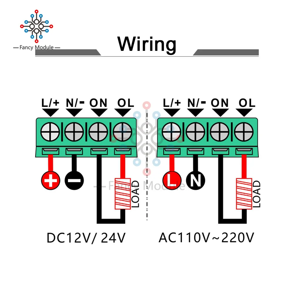 СВЕТОДИОДНЫЙ цифровой таймер T2310 с задержкой модуль управления временем ler