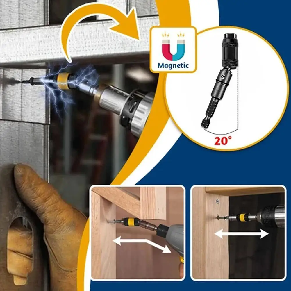 

Electromagnetic Screw Bit Tip Quick Change Lockin Bit Durable Magnetic Spring Flexible Collar Drill Release With Shaft Hold G8Q6