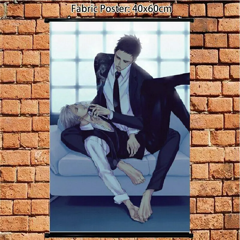 Свиток птицы никогда не летают аниме плакат yaoi настенный свиток украшение для