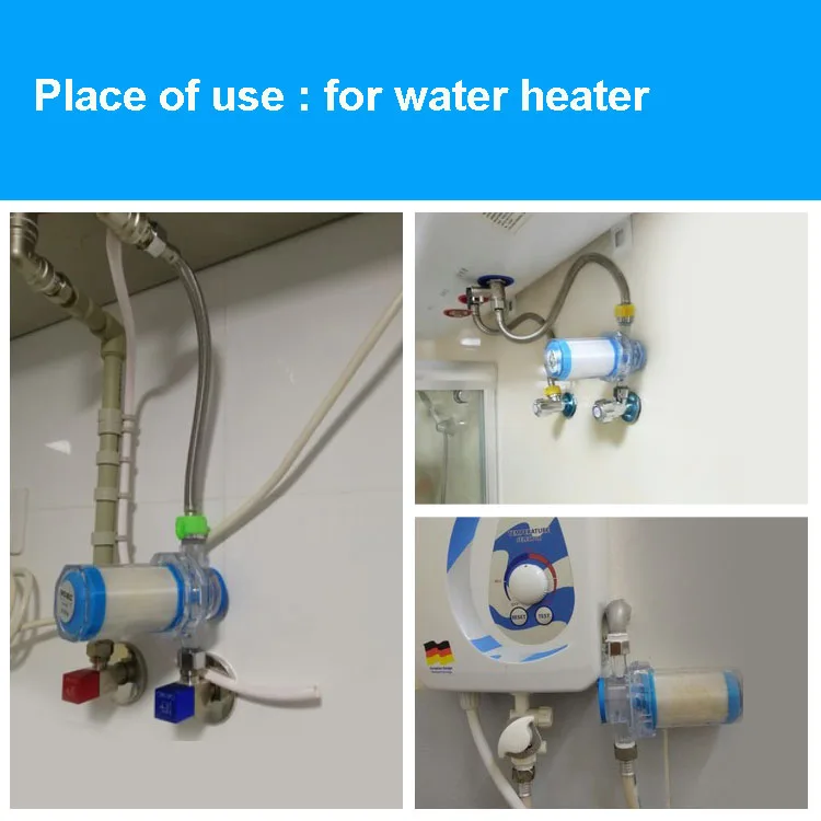 

Purifier Output Universal Shower Filter PP cotton Household Kitchen Faucets Water heater Purification Home Bathroom Accessories