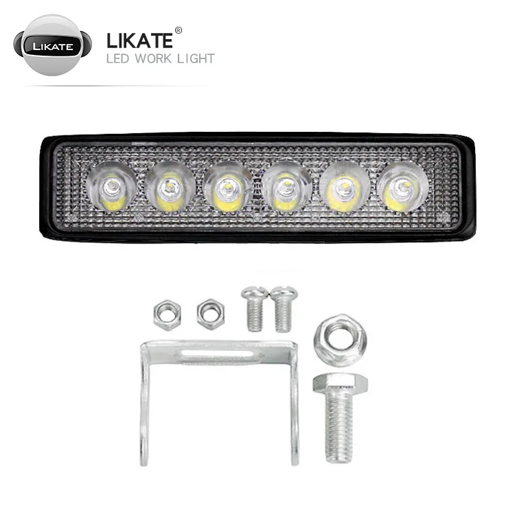 Фара противотуманная 6 дюймов 18 Вт Автомобильный светодиодный рабочий