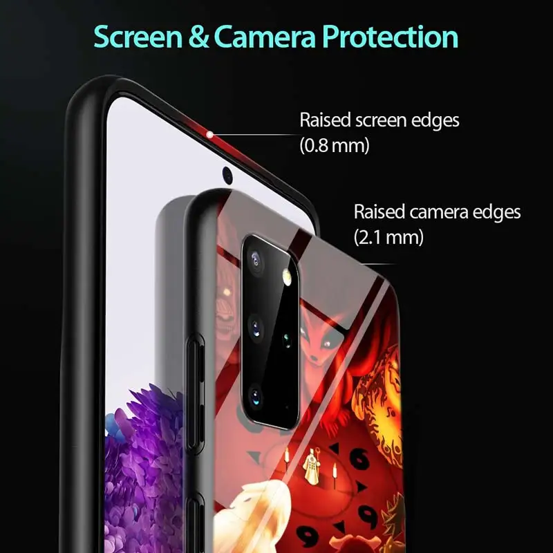 

Anime Naruto For Samsung Galaxy A71 A51 (5G) A41 A31 2020 A21S A11 A90 A70S A10S A30S A50S Gloss Black Phone Case