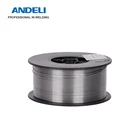 Проволока с флюсовой сердцевиной ANDELI, самоэкранированная проволока без газа, проволока Mig 1 кг 0,8 мм 1,0 мм, проволока с флюсовой сердцевиной из углеродистой стали, проволока без газа для сварки Mig