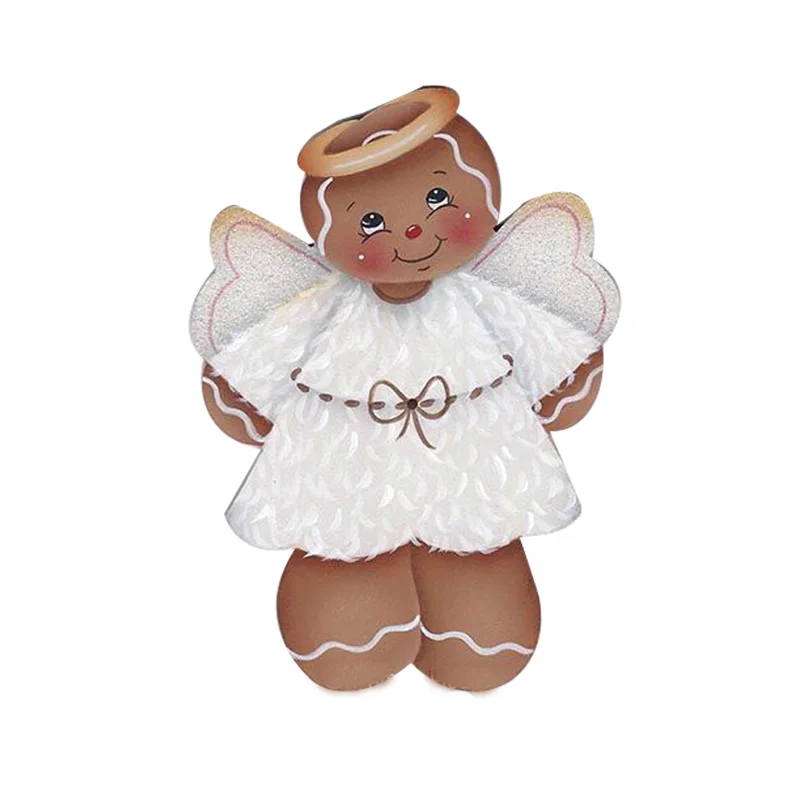 Ангел имбирь 2019 новый металлический режущий штамп трафареты ножи форма для резки