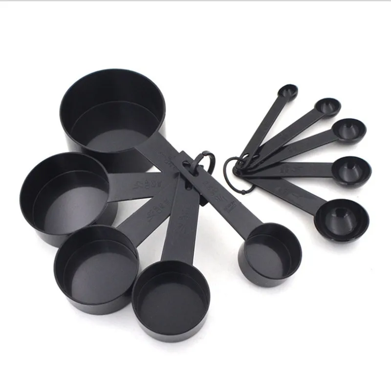 

DIY Cake Baking Tools Milk Powder Spoon With Scale Five Sets Of Kitchen Restaurant Plastic Measuring Spoons Measuring Spoons