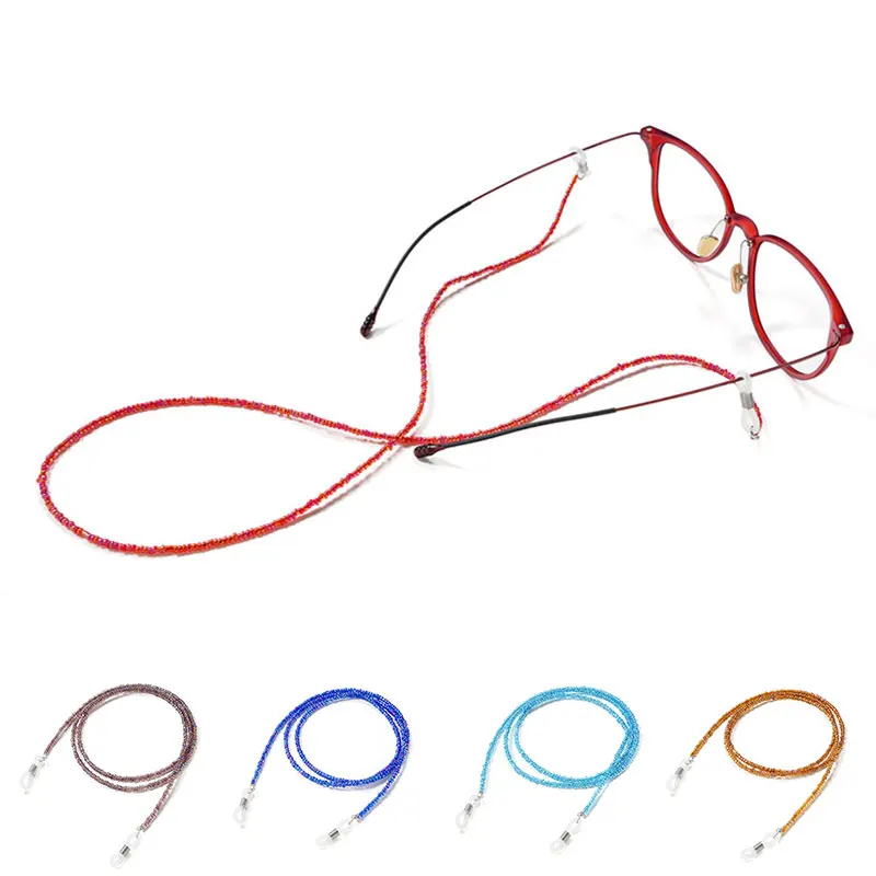 

Women Sunglasses Chain Beaded Glasses Rope Chain Retro Anti Slip Classic Glasses Holder Necklace Eyewear Accessory Glasses Cord