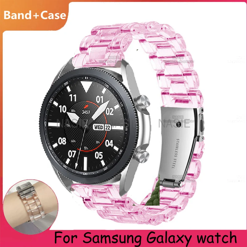 Ремешок прозрачный для Samsung Galaxy watch 3/active 2/46 мм/42 мм/Gear S3 регулируемый браслет Huawei