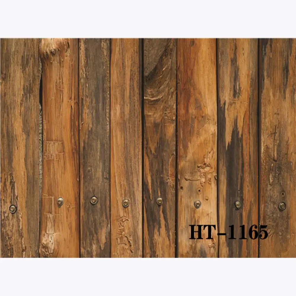 

Vinyl Custom Photography Backdrops Wooden Planks Photography Background #HT200215-05