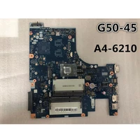original laptop lenovo g50 45 motherboard mainboard aclu5aclu6 nm a281 with a4 6210 cpu uma fru5b20f77217 5b20f77206